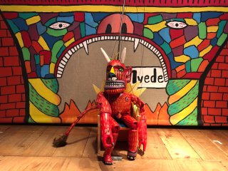 Djvelens tre guldhr p Festival of Wonder i Silkeborg. AFLYST P.G.A. CORONA