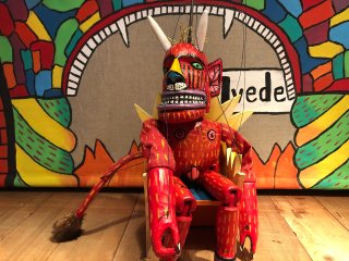 Djvelens tre guldhr p Festival of Wonder i Silkeborg. AFLYST P.G.A. CORONA