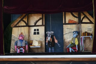 Klods-Hans i TeaterTraileren ved Brnehuset Mlkebtten i Odense kl. 10.30