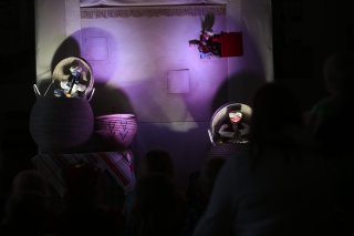 Vi er p� Festival of Wonder, Silkeborg Internationale Dukketeaterfestival, Silkeborg med 