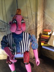 Klos-Hans i TeaterTraileren i B�rnehuset B�rneborgen kl. 10.30