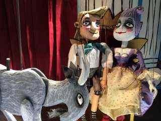 Klods-Hans p Bovbjerg Fyr ved Lemvig kl. 14 & 15