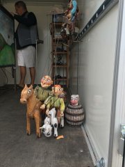Sommerteater p� TID-Museet for Odense (M�nterg�rden)